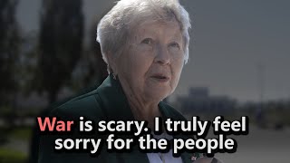 Russian Grandma Breaks Down Over the War