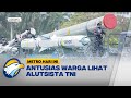 HUT ke 78 TNI, Warga Antusias Melihat Alutsista TNI