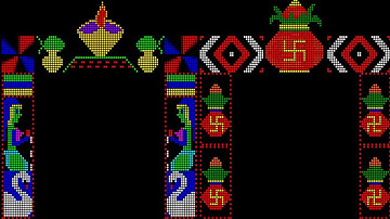 RGB PIXEL LED 16x32  8 PARTS ANIMATION GATE