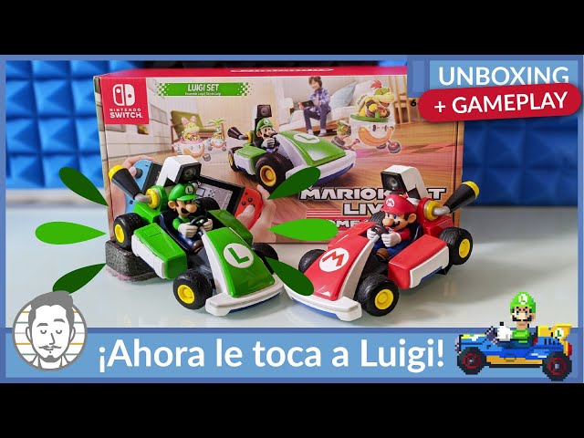 Luigi Set - Mario Kart Live: Home Circuit - Unboxing y gameplay - # nintendoswitch 