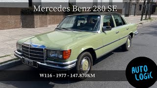 En venta | Mercedes Benz 280 SE W116 1977 de coleccionista caledonia green Argentina