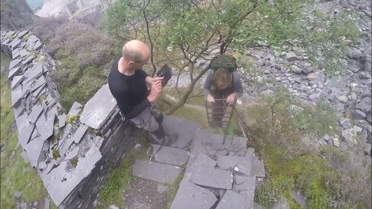 dinorwig slate quarry snakes and ladders YouTube