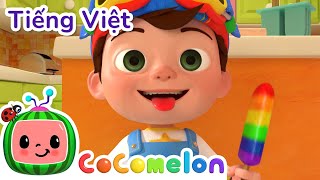 Bài Hát Màu Sắc (Với Que Kem) | CoComelon Lồng tiếng việt - Karaoke dành cho trẻ em screenshot 4