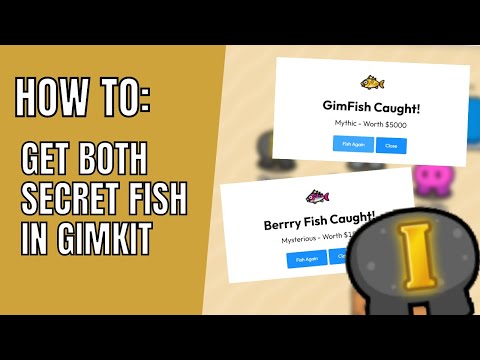 HOW TO: Get both SECRET fish in Gimkit!