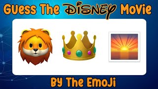 Guess The Disney Movie By The Emojis | DISNEY QUIZ | Emoji Puzzles