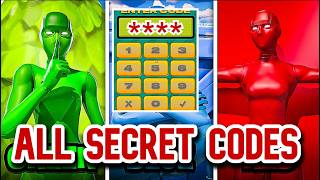 RAINBOW HIDE AND SEEK MAP FORTNITE CREATIVE - ALL SECRET CODE LOCATIONS (SECRET ROOM) PART 2