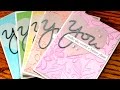 Easy Die Cut Inlay Backgrounds