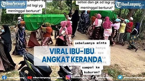 Viral Video Perempuan Gotong Keranda Jenazah Agar Wabah Covid 19 Lenyap