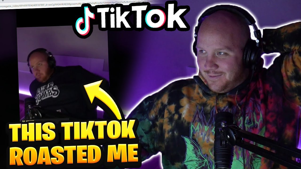 modnes nylon kjole TIMTHETATMAN REACTS TO A TIKTOK ABOUT HIMSELF! - YouTube