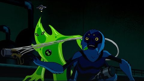 Ben 10 Alien Force - Goop and Simian vs Security Guards