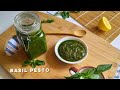 Fresh Basil Pesto Recipe | How to make Pesto Sauce at home | Easy Pesto Recipe