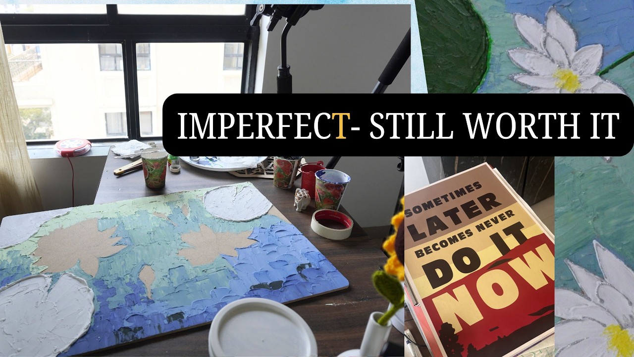 This Painting Isn't Perfect - And That's the Point.