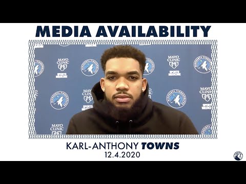 Karl-Anthony Towns Media Availability - December 4, 2020
