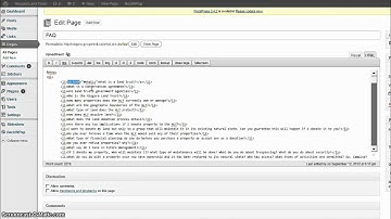 Creating Anchor links in Wordpress