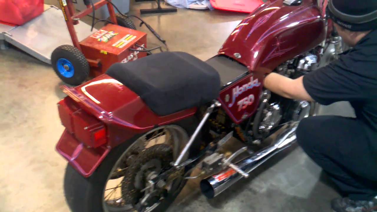 HONDA CB750 DRAG BIKE YouTube