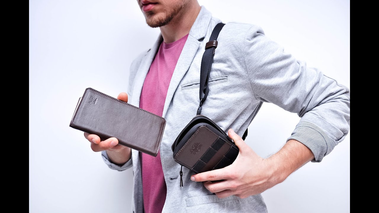 日常アイテムの新しい運び方を提案するホルスターデザインバッグ