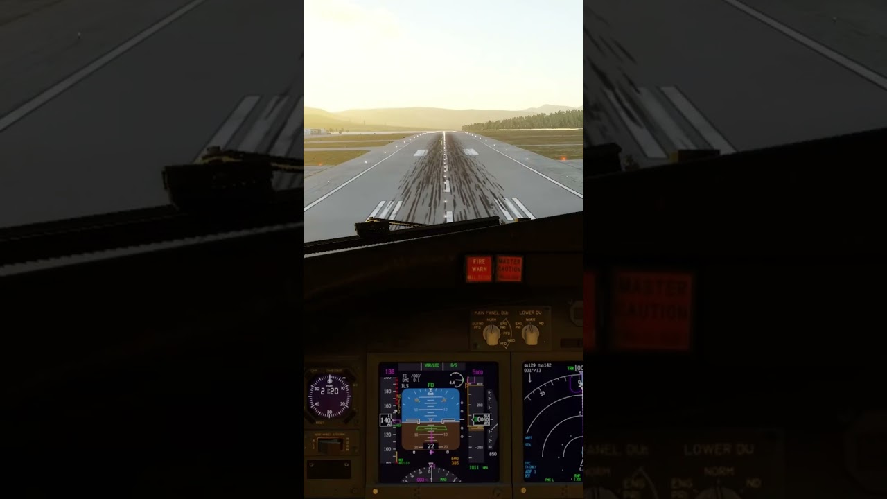 Tromsø Norwegian Boeing 737-800 Landing 