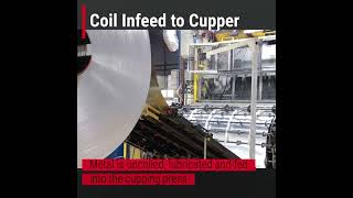 Coil Infeed to Cupper