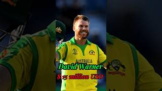 Top 10 Richest Australian Cricketers #cricket #ipl2023lovers #ipl #ipl2024 #top10cricketers #maxwell