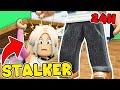 SPIO le persone SU ROBLOX per 24h (bloxburg)