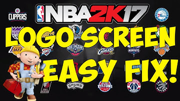 NBA 2K17 QUICK & EASY LOGO FREEZE FIX!!!