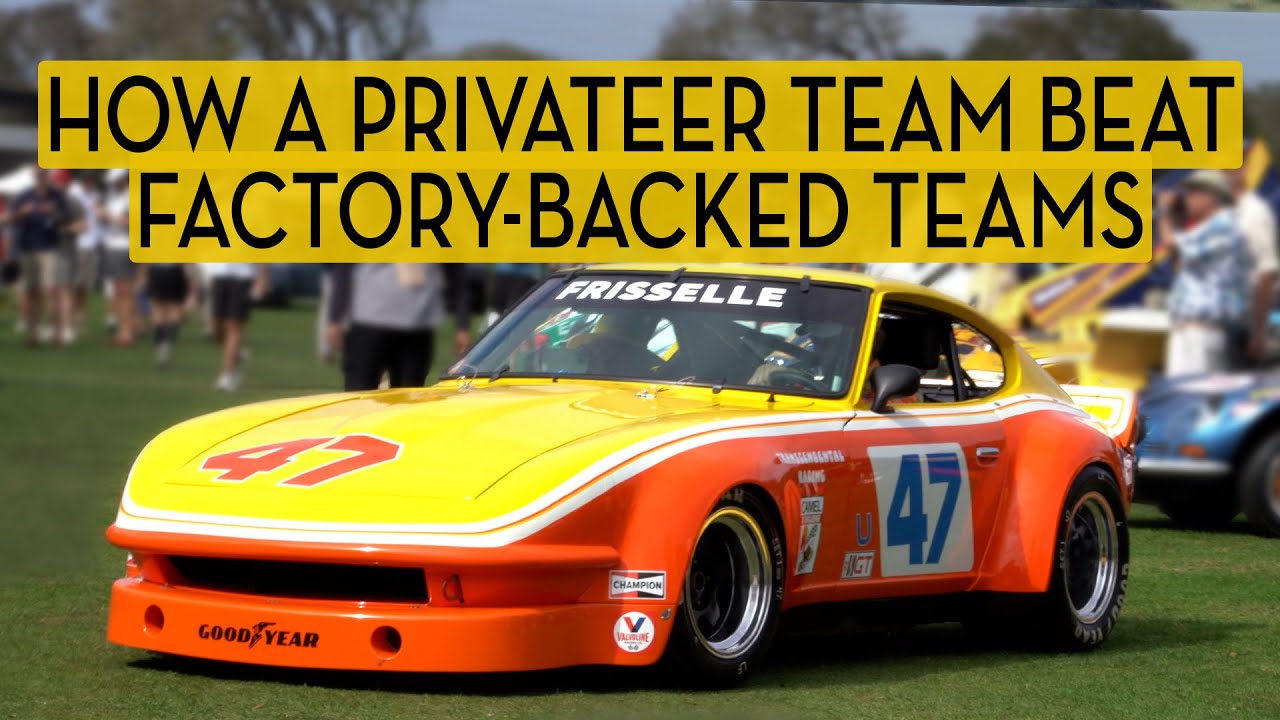 This is the remarkable privateer Z-car that won an IMSA title