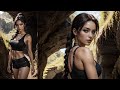 Ai art lara croft  fantasy cosplay  ai lookbook