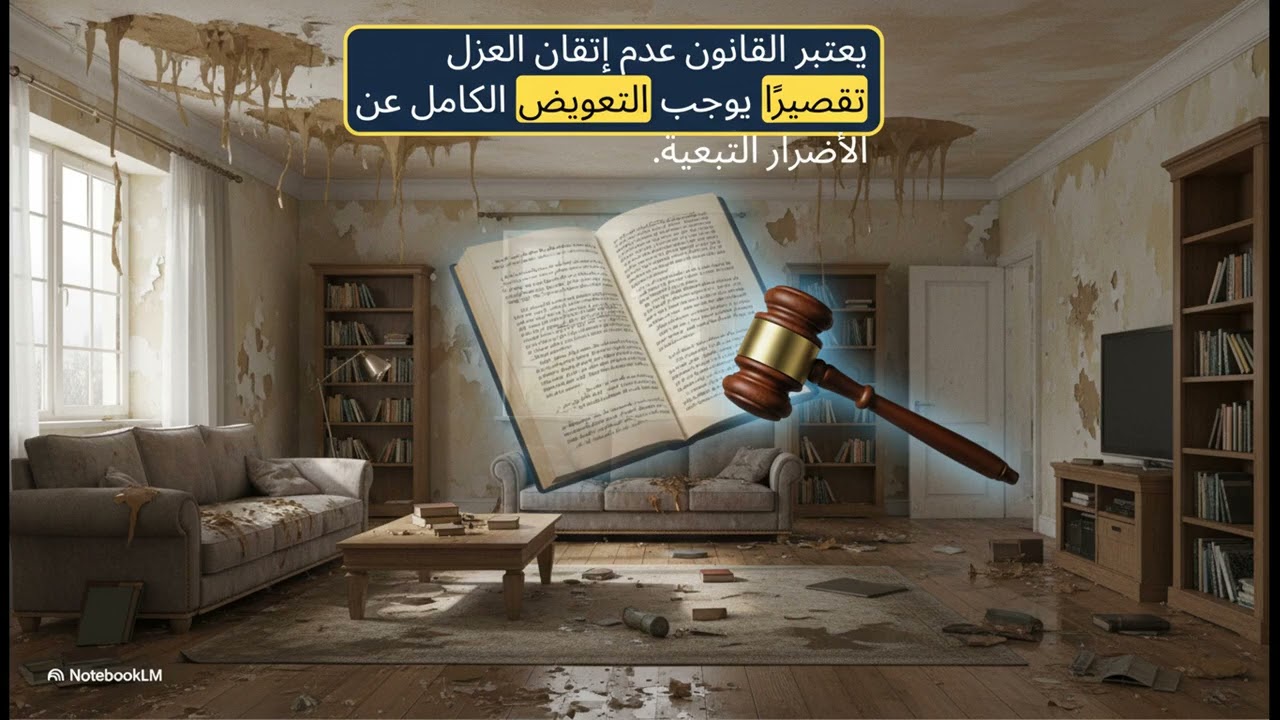 أسرار استلام العزل (Waterproofing): كيف تحمي مشروعك من فخ 