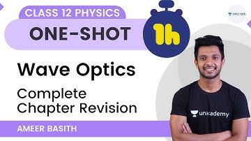 Complete Chapter Revision In 1 Hour | Wave Optics | One Shot | Class 12 Physics | Ameer Basith