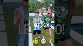 WATER BALLOON Shooting Challenge! ⚽️🙌🏼🎈