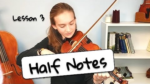 Grace Violin Tutorials - String Builder Book 1 - Half Notes and Duets
