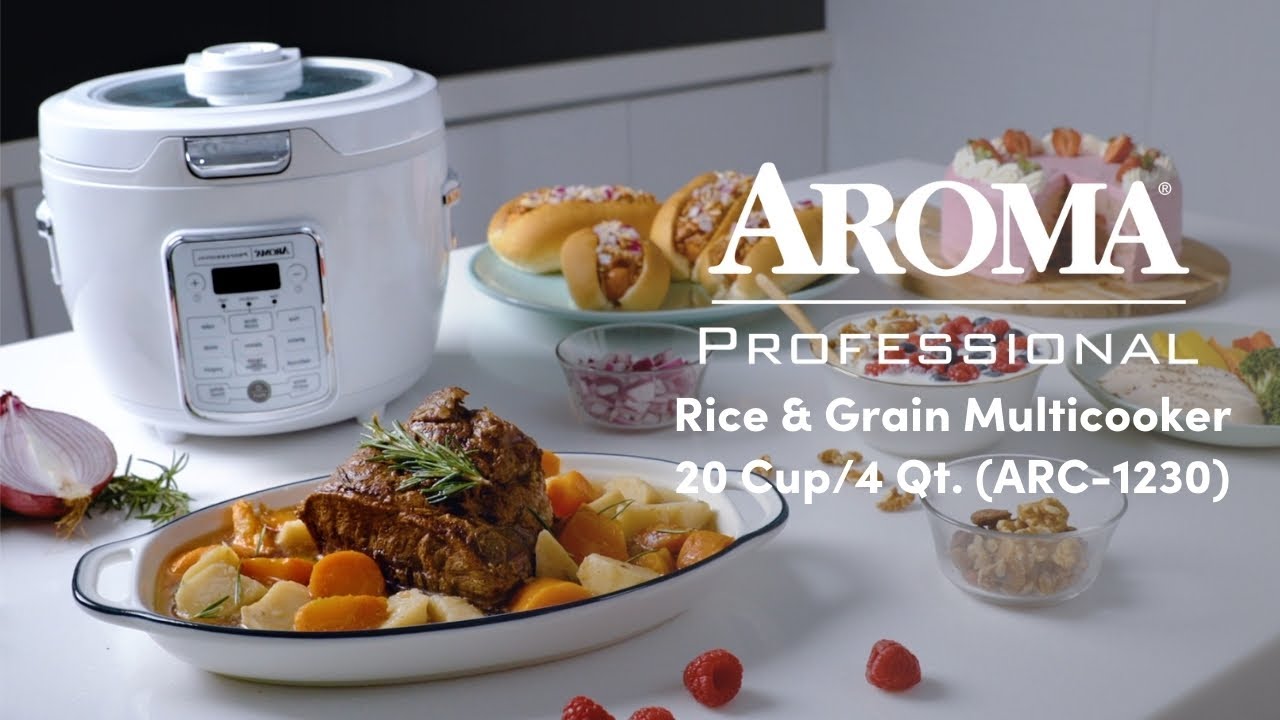 Aroma Multi Rice cooker, 4-20 cups