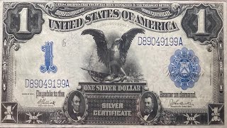 Black Eagle Silver Certificate  1899