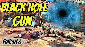 Black Hole Gun |Wacky Weapon Mods of Fallout 4|