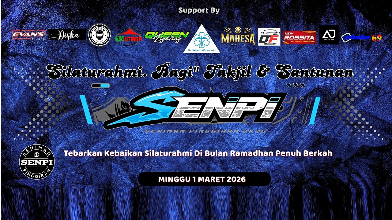 LIVE SENPI berbagi takjil dan Santunan