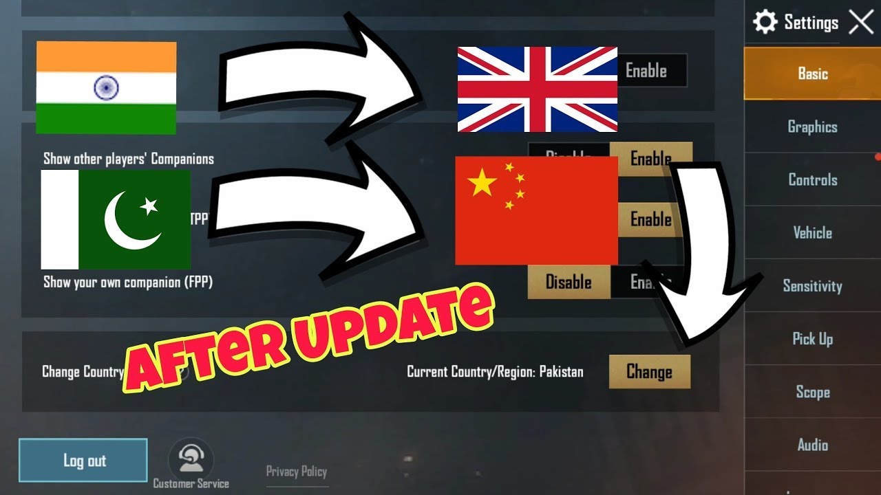 How To Change Region In Pubg Mobile | FULL TUTORIAL | PAKShooter