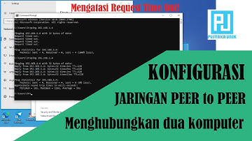 Cara menghubungkan dua komputer dengan kabel LAN (Peer to Peer)