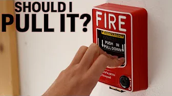 YES... You SHOULD Pull the Fire Alarm when This Happens!
