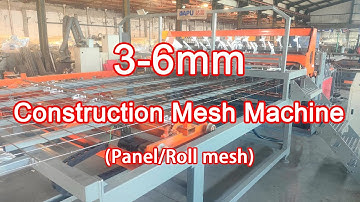 3-6mm Construction Mesh Machine (Panel/Roll Mesh)