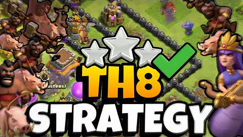 BEST TH 8 Attack Strategy in 2025 / it’s very simple