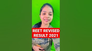 REET Result 2021| REET Revised Result #reet2021 #reetresult2021 #reetresult #shorts