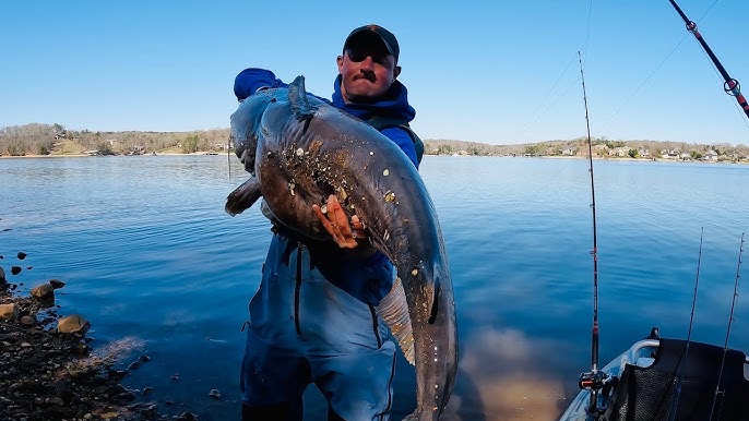 How I Rig Up My CATFISHING ROD For BIG CATFISH (Rod, Reel, Line, Hook,  Knots, Etc.) 