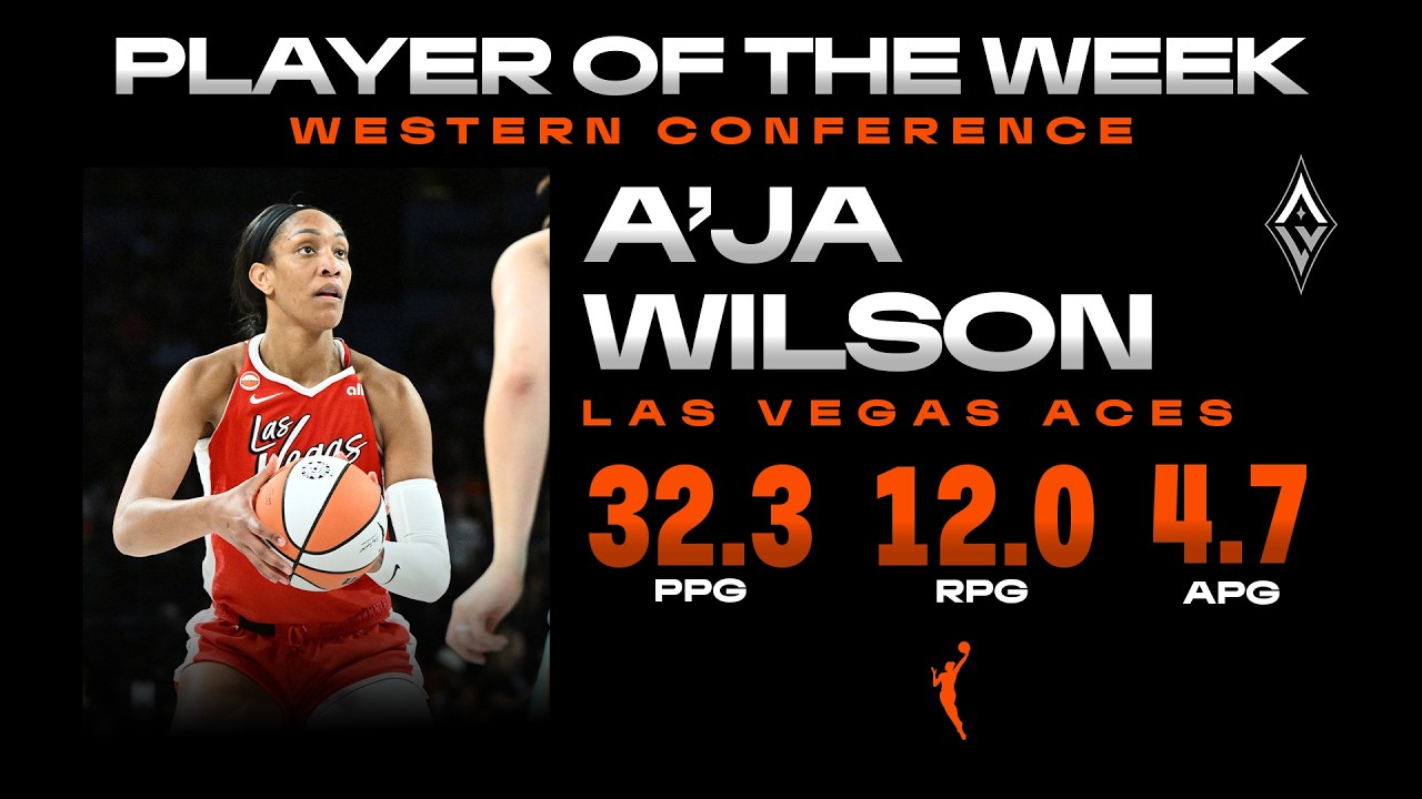 Week 10: Western Conference Player of the Week - A'ja Wilson