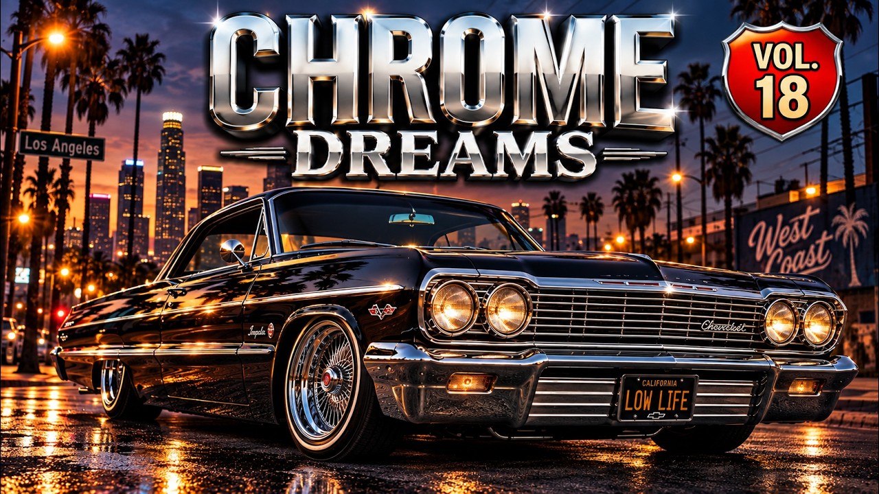 Gangsta G-Funk Mix | 90s West Coast Rap & Lowrider Vibes – Chrome