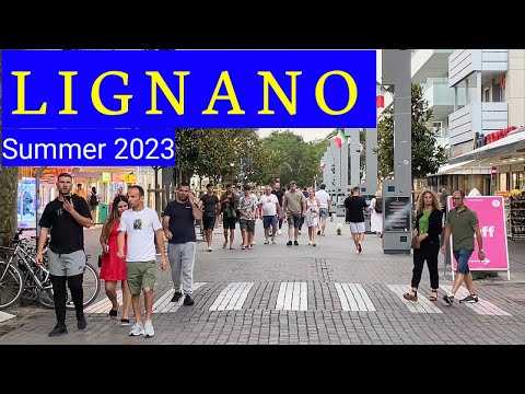 Lignano Sabbiadoro, Italy | Summer 2023 Walking Tour