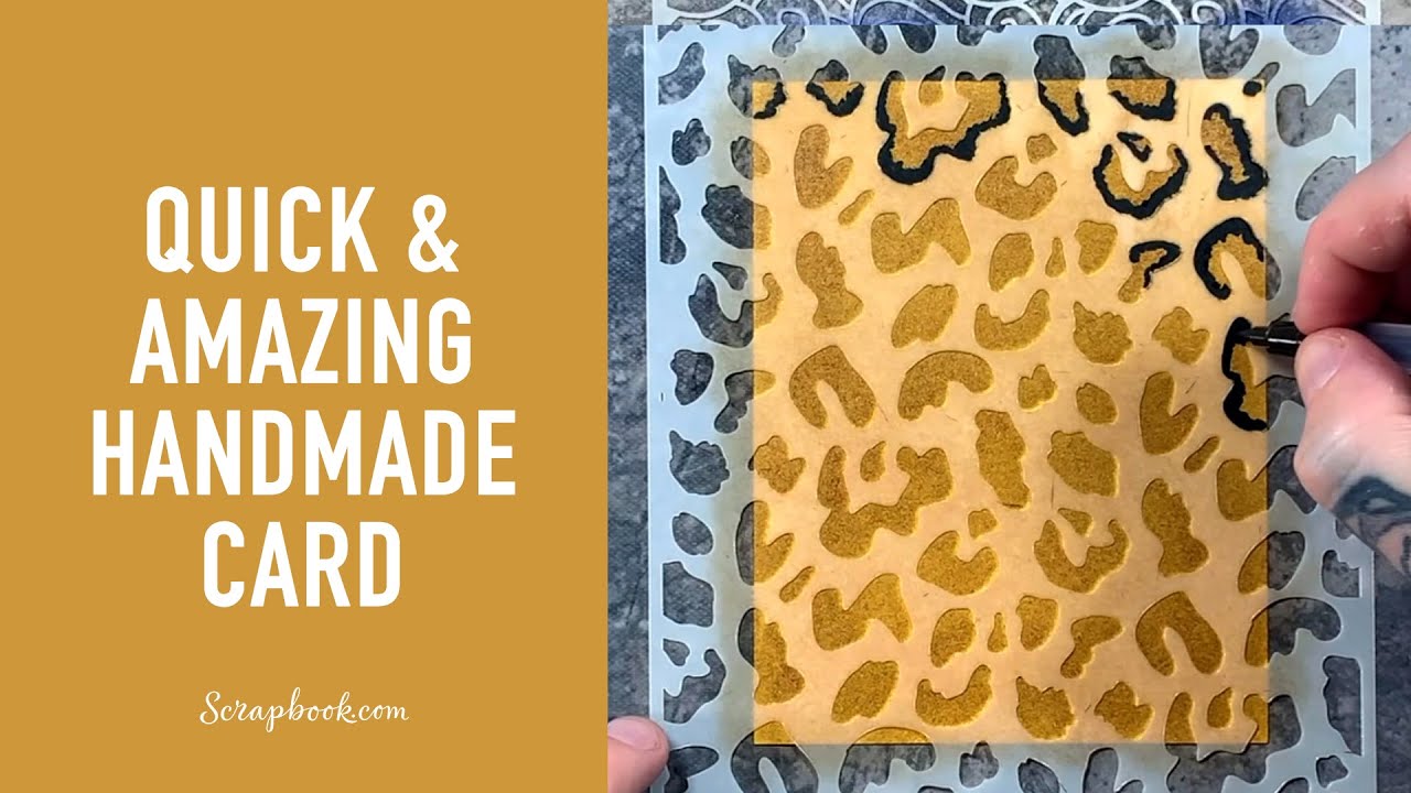 Create a Quick & Amazing Handmade Card! | Scrapbook.com