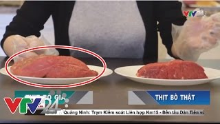 ⁣Tin Tức VTV24 - Ngày 7/10/2016 - Cách Phân Biệt Thịt Bò Thật Giữa Thịt Bò Giả Và Nguy Cơ Tìm Ẩn