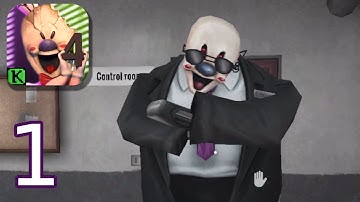 Ice Scream 4 - Gameplay Walkthrough Part 1 - Easy mode (iOS, Android)