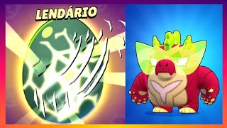 GANHEI O BUZZ GODZILLA VERMELHO EM 2 OVOS! - Brawl Stars