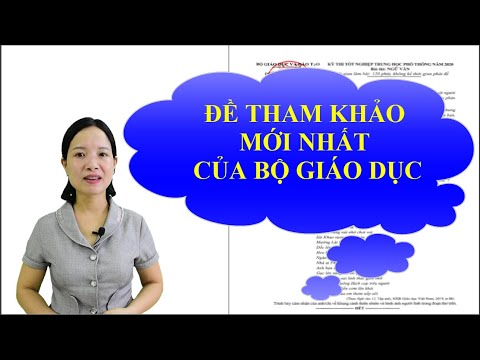 #1 ĐỀ THI THAM KHẢO CỦA BỘ GIÁO DỤC MÔN NGỮ VĂN | HƯỚNG DẪN GIẢI CHI TIẾT |LUYỆN THITHPT QUỐC GIA 2020 Mới Nhất 1 #1 ĐỀ THI THAM KHẢO CỦA BỘ GIÁO DỤC MÔN NGỮ VĂN | HƯỚNG DẪN GIẢI CHI TIẾT |LUYỆN THITHPT QUỐC GIA 2020 Mới Nhất